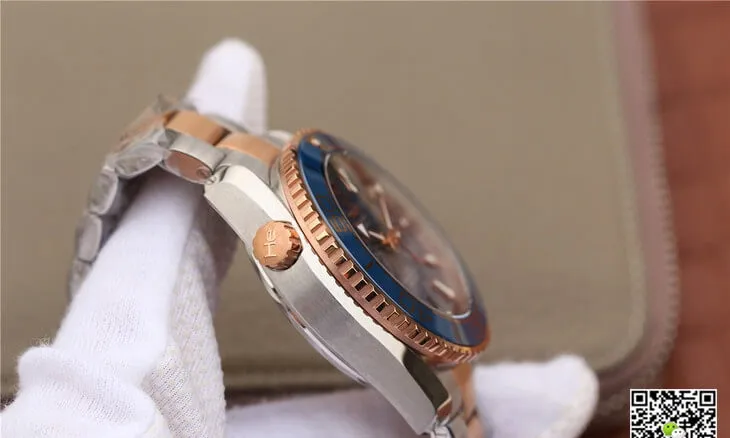 Omega Seamaster Ocean Planet 600M 215.20.46.51.03.001 OM Factory 1:1 Best Edition Replica Watch Blue Bezel